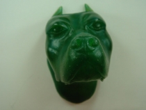 Memorial Pit Bull 3-D sculpture of a beloved family dog