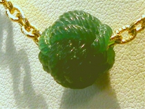 Rope knot bead for charm bracelets.