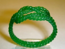 One-of-a-kind rope ring.